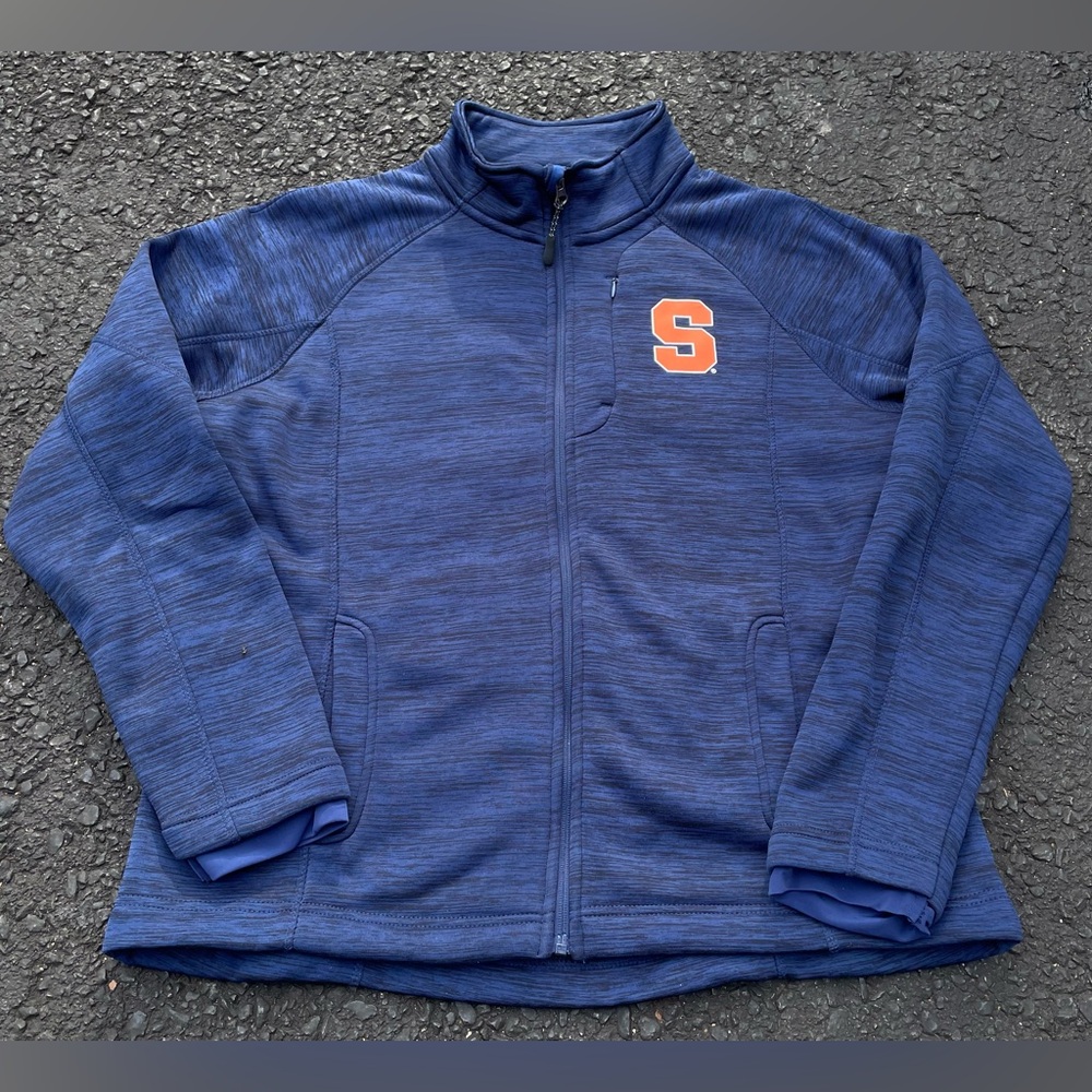 Gill Sports Syracuse University Men's Thick Full‎ Zip Up Sweater Jacket XL